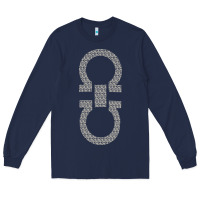 Navy SALVATORE TSHIRT Long Sleeve Tee - linhVisuals