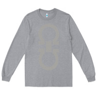 Heather Grey SALVATORE TSHIRT Long Sleeve Tee - linhVisuals