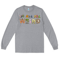 Heather Grey we are all weird Long Sleeve Tee - linhVisuals