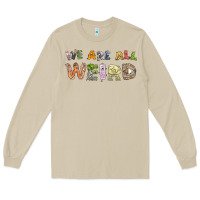 Mushroom we are all weird Long Sleeve Tee - linhVisuals