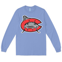 Colony Blue carolina mudcats Long Sleeve Tee - linhVisuals