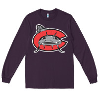 Plum carolina mudcats Long Sleeve Tee - linhVisuals