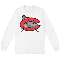 White carolina mudcats Long Sleeve Tee - linhVisuals