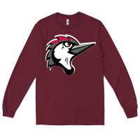 Burgundy fayetteville woodpeckers Long Sleeve Tee - linhVisuals