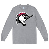 Heather Grey fayetteville woodpeckers Long Sleeve Tee - linhVisuals