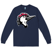 Navy fayetteville woodpeckers Long Sleeve Tee - linhVisuals