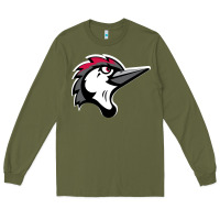 Army Green fayetteville woodpeckers Long Sleeve Tee - linhVisuals
