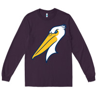 Plum myrtle beach pelicans Long Sleeve Tee - linhVisuals