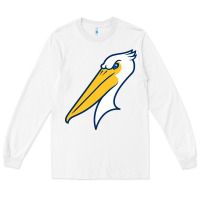 White myrtle beach pelicans Long Sleeve Tee - linhVisuals