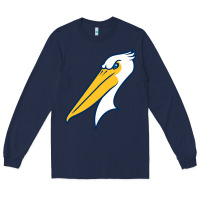 Navy myrtle beach pelicans Long Sleeve Tee - linhVisuals