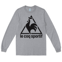 Heather Grey le coq sportif Long Sleeve Tee - linhVisuals
