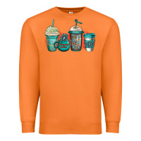 Carrot turquoise junkie coffee cups Premium Sweatshirt - Jasminsmagicworld