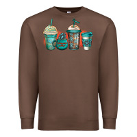 Chestnut turquoise junkie coffee cups Premium Sweatshirt - Jasminsmagicworld