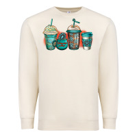 Sandshell turquoise junkie coffee cups Premium Sweatshirt - Jasminsmagicworld