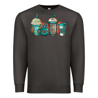 Smoke turquoise junkie coffee cups Premium Sweatshirt - Jasminsmagicworld