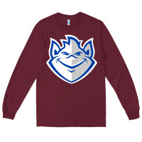 Burgundy the billikens Long Sleeve Tee - linhVisuals