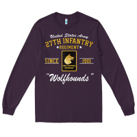 Plum 27th infantry regiment tank top Long Sleeve Tee - linhVisuals