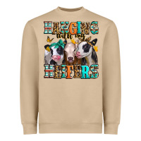 Mushroom hanging with my heifers Heavyweight Sweatshirt - Jasminsmagicworld