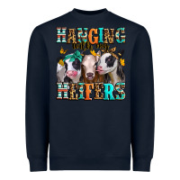 Navy hanging with my heifers Heavyweight Sweatshirt - Jasminsmagicworld
