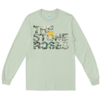 Matcha THE STONE ROSES GREEN Long Sleeve Tee - linhVisuals
