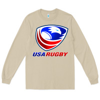 Mushroom usa rugby Long Sleeve Tee - linhVisuals