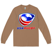 Toasted Coconut usa rugby Long Sleeve Tee - linhVisuals