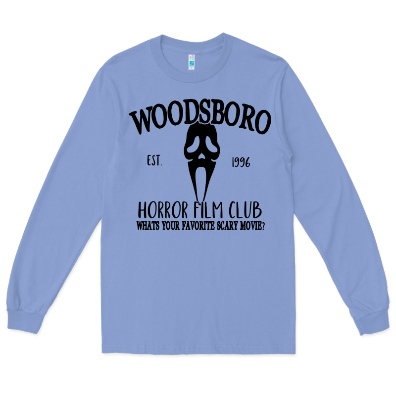 Woodsboro Horror Film Club Scream Long Sleeve Tee by linhVisuals | Teevron