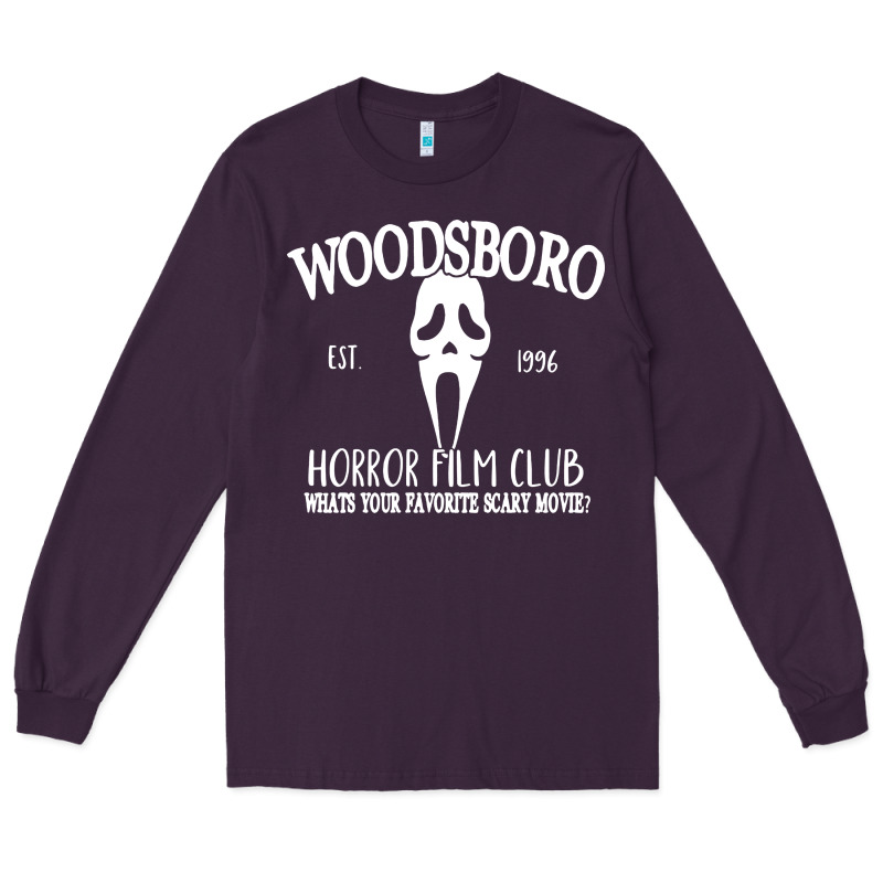Woodsboro Horror Film Club Scream Long Sleeve Tee by linhVisuals | Teevron