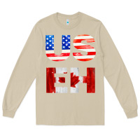 Mushroom america canada Long Sleeve Tee - linhVisuals
