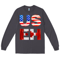 America Canada Long Sleeve Tee | Teevron