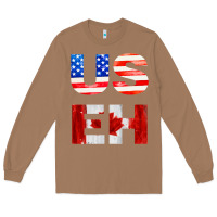 Toasted Coconut america canada Long Sleeve Tee - linhVisuals