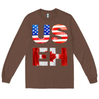 Chestnut america canada Long Sleeve Tee - linhVisuals