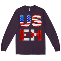 Plum america canada Long Sleeve Tee - linhVisuals