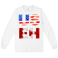 White america canada Long Sleeve Tee - linhVisuals