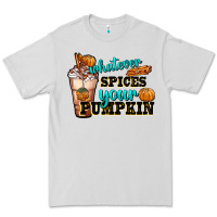 Dove Grey whatever spice your pumpkin coffee cup Premium Tee - FaDigitalArtStudio