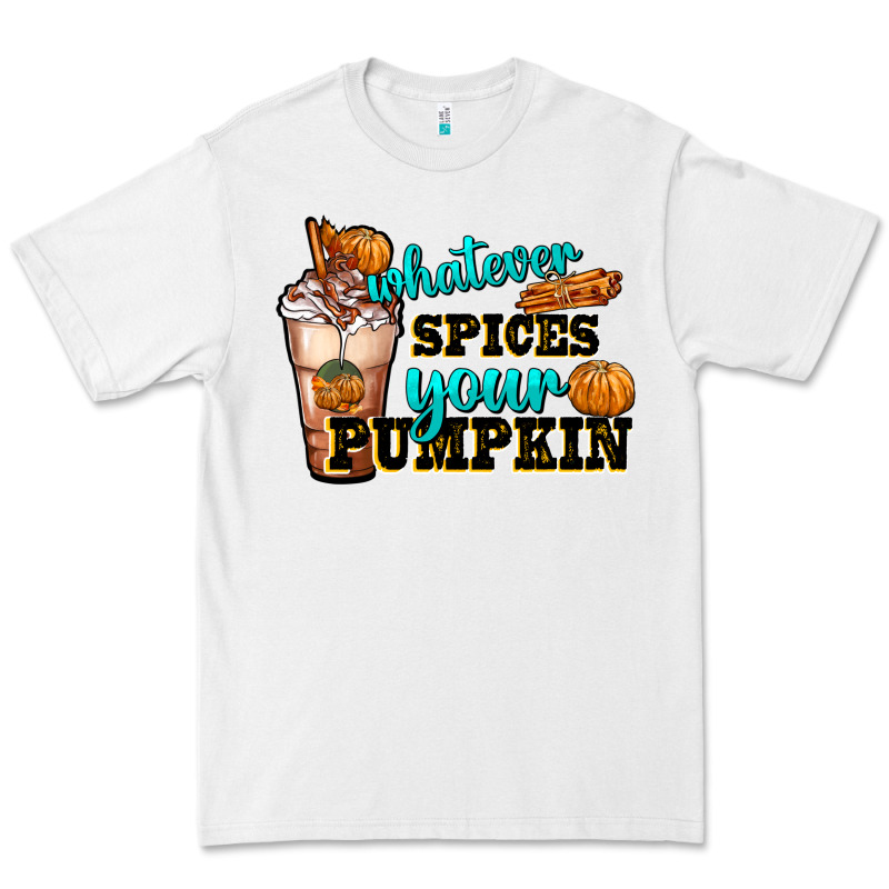 Whatever Spice Your Pumpkin Coffee Cup Premium Tee by FaDigitalArtStudio | Teevron