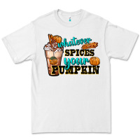 White whatever spice your pumpkin coffee cup Premium Tee - FaDigitalArtStudio