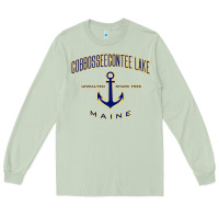 Matcha cobbosseecontee lake me pullover hoodie Long Sleeve Tee - linhVisuals