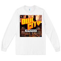 White Owl City Adam Young Long Sleeve Tee - linhVisuals