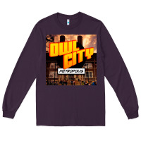 Plum Owl City Adam Young Long Sleeve Tee - linhVisuals