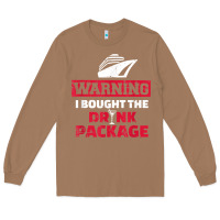 Toasted Coconut cruise drinking package t shirt Long Sleeve Tee - linhVisuals