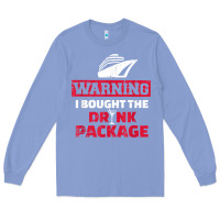 Colony Blue cruise drinking package t shirt Long Sleeve Tee - linhVisuals