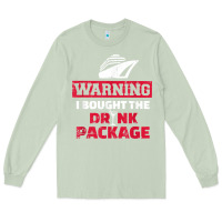 Matcha cruise drinking package t shirt Long Sleeve Tee - linhVisuals