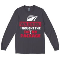 Smoke cruise drinking package t shirt Long Sleeve Tee - linhVisuals