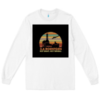 White 3.6 roentgen not terrible Long Sleeve Tee - linhVisuals