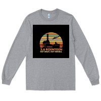 Heather Grey 3.6 roentgen not terrible Long Sleeve Tee - linhVisuals