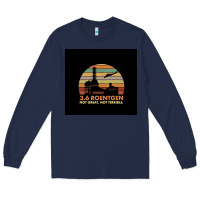 Navy 3.6 roentgen not terrible Long Sleeve Tee - linhVisuals