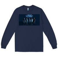 Navy 311 megow Long Sleeve Tee - linhVisuals