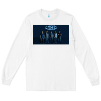 White 311 megow Long Sleeve Tee - linhVisuals