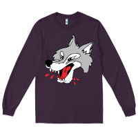 Plum sudbury wolves Long Sleeve Tee - linhVisuals